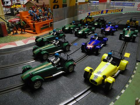 scalextric caterham